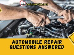 Top 10 Automobile Repair Questions Answered Top 10 Automobile Repair Questions Answered