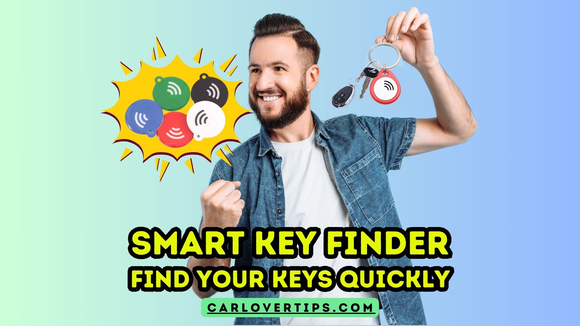 Smart Key Finder Will Find Your Keys Quickly It Is a Smart Gadget